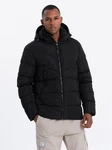 OMBRE Steppjacke Schwarz