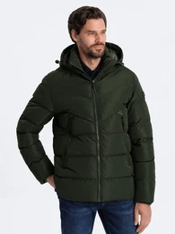 Steppjacke Gesteppte Winterjacke fr Mnner