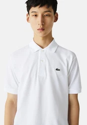 Lacoste Poloshirt Classic Fit Kurzarm Weiß/Creme/Khaki/Grau