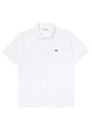 Lacoste Poloshirt Classic Fit Kurzarm Weiß/Creme/Khaki/Grau