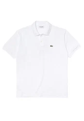 Lacoste Poloshirt Classic Fit Kurzarm Weiß/Creme/Khaki/Grau