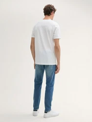 TOM TAILOR Denim Tapered-fit Jeans Superflex Slim Tapered Jeans blue denim