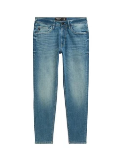 TOM TAILOR Denim Tapered-fit Jeans Superflex Slim Tapered Jeans blue denim TOM TAILOR Denim Tapered-fit Jeans Superflex Slim Tapered Jeans blue denim