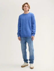 TOM TAILOR Denim Tapered-fit Jeans Blau/Hellblau