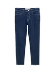 TOM TAILOR Denim Tapered-fit Jeans Dunkelblau/Blau/Hellblau