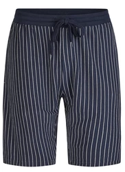 Phil & Co. Pyjamashorts Herren Pyjamahose kurz Dunkelblau/Blau