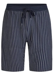 Phil & Co. Pyjamashorts Herren Pyjamahose kurz Dunkelblau/Blau