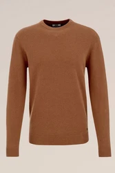 WE Fashion Sweater Braun/Orange