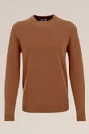 WE Fashion Sweater Braun/Orange