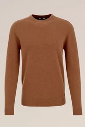 WE Fashion Sweater Braun/Orange