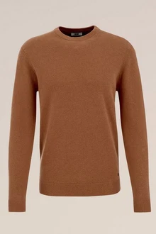 WE Fashion Sweater Braun/Orange WE Fashion Sweater Braun/Orange