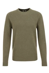 WE Fashion Sweater Dunkelgrün/Khaki/Grün