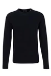WE Fashion Sweater Dunkelblau/Schwarz/Blau