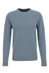 WE Fashion Sweater Blau/Hellblau/Grau