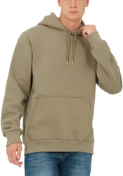 S&S Kapuzensweatshirt Hoodie Herren Khaki/Dunkelgrün/Braun