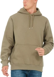 S&S Kapuzensweatshirt Hoodie Herren Khaki/Dunkelgrün/Braun