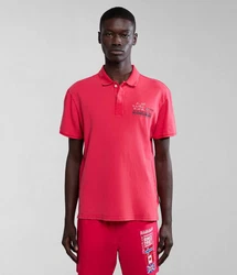 Napapijri Poloshirt COLVILLE Regular Fit Rot