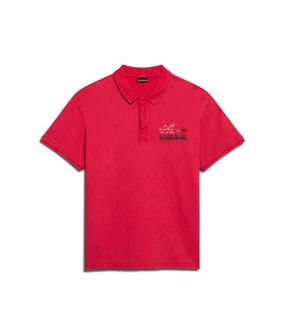 Napapijri Poloshirt COLVILLE Regular Fit Rot