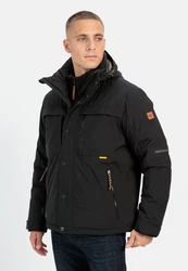 camel active Jacke Schwarz/Dunkelgrau/Grau