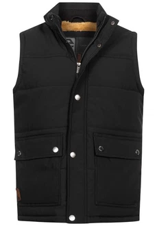 Indicode Steppweste INBellmil Schwarz