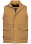 Indicode Steppweste INBellmil Braun/Beige