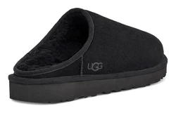 UGG Classic Pantoffel Clog Slip-On Schwarz/Dunkelgrau