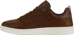 K-Swiss Lozan Match Lux Sneaker Braun/Dunkelbraun/Dunkelrot/Orange