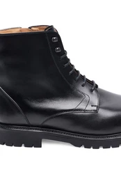Henry Stevens Jones CDB3 Schnürboots Schwarz/Dunkelblau/Braun