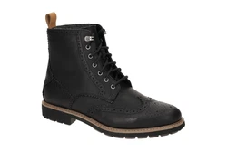 Clarks Batcombe Lord Schnürstiefel  Schwarz/Braun