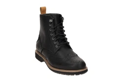 Clarks Batcombe Lord Schnürstiefel  Schwarz/Braun