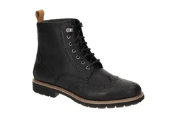 Clarks Batcombe Lord Schnürstiefel  Schwarz/Braun