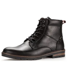 Stiefelette Leder Schnrstiefelette