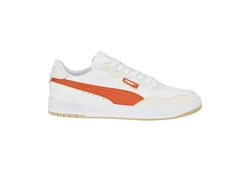 PUMA Court Ultra Lite Sneaker Weiß/Creme/Orange/Beige