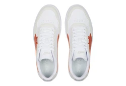 PUMA Court Ultra Lite Sneaker Weiß/Creme/Orange/Beige