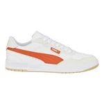 PUMA Court Ultra Lite Sneaker Weiß/Creme/Orange/Beige