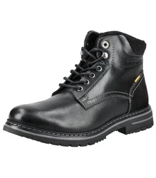 camel active Stiefelette Boot Schnürschuh Schwarz