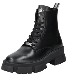 Stiefelette Leder Schnrstiefelette