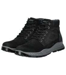 IGI & CO Stiefelette Eloy Schnürstiefel (6629722) Schwarz/Dunkelgrau