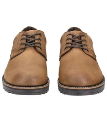 camel active Schnürschuh Braun/Beige/Khaki