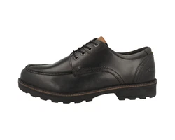 camel active Herren Schnürschuh Oxford Schuhe Schwarz/Braun/Dunkelbraun