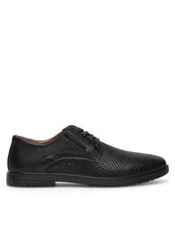 Halbschuhe Herren MF1635-2 Schwarz Schnrboots
