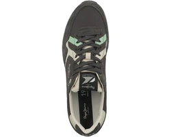 Pepe Jeans Brit Road Sneaker Dunkelgrün/Braun