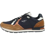 Pepe Jeans Brit Road Sneaker Blau/Braun/Hellblau