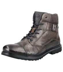 bugatti Stiefel Schnürstiefelette Herren Vittore (321-A0U3C-3500-1100) dunkelgrau (321A0U3C3500 1100)