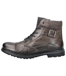 bugatti Stiefel Schnürstiefelette Herren Vittore (321-A0U3C-3500-1100) dunkelgrau (321A0U3C3500 1100)