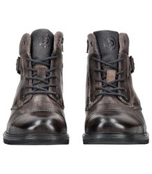 bugatti Stiefel Schnürstiefelette Herren Vittore (321-A0U3C-3500-1100) dunkelgrau (321A0U3C3500 1100)