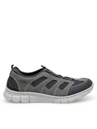Halbschuhe B7762-45 Grau Schnrboots