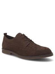 Halbschuhe APPLE-21 MI08 Braun Schnrboots