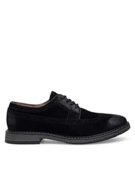 Halbschuhe Herren ADAMO-01 MI08 Schwarz Schnrboots