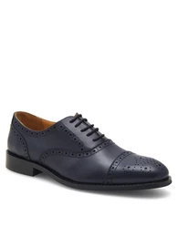 Halbschuhe FLAVIO-03 124AM Dunkelblau Schnrboots